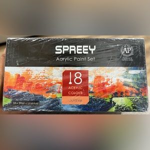 Spreey Acrylic Paint Set - NEW & SEALED